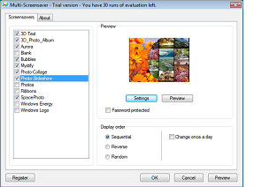 Multi-Screensaver screenshots